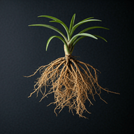 Root rot illustration from the Plant Sickness Identifier threat library